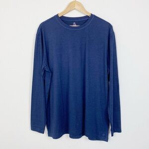 Rhoback Blitz Performance Long Sleeve Tee - Blue